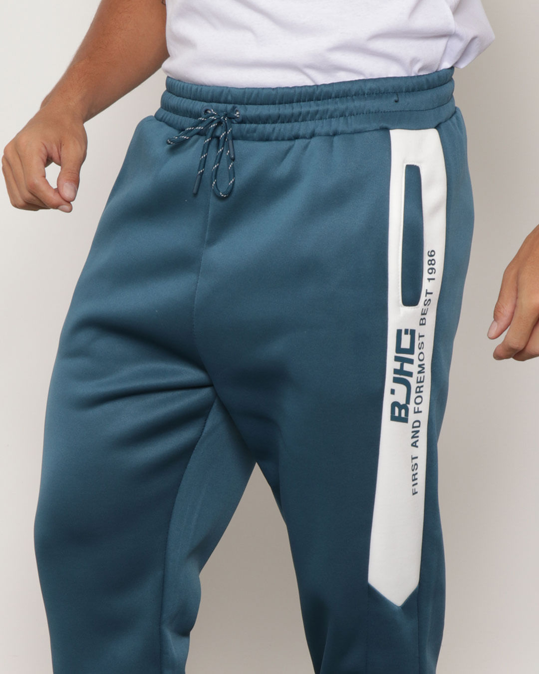 Calca-Jogger-Tw23m525-Recortes---Azul-Medio