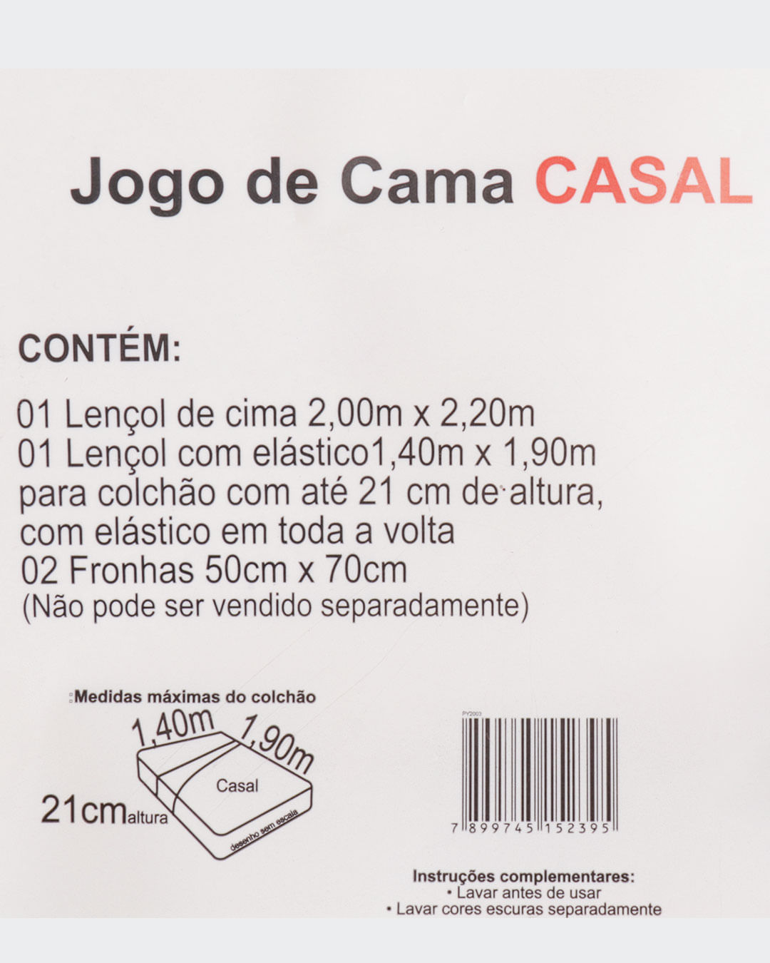 Jogo-Ac2003-Microfibra-Casal-4pcs---Cinza-Claro
