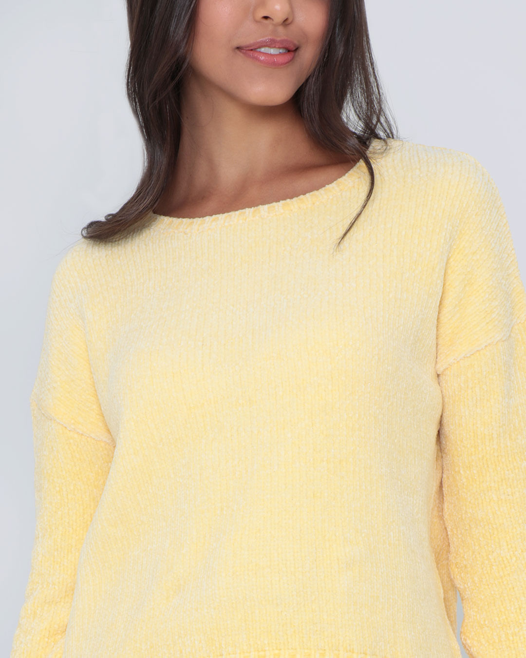 Tricot-Chenille-Sweaterjf-201-Faz---Amarelo-Medio