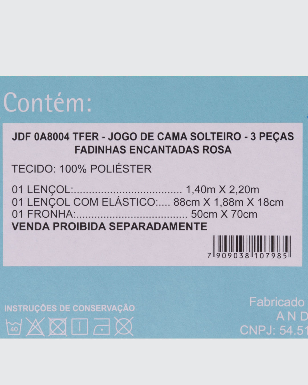 Jg-Cama-Solt-Fadinhas-3pcs---Rosa-Claro