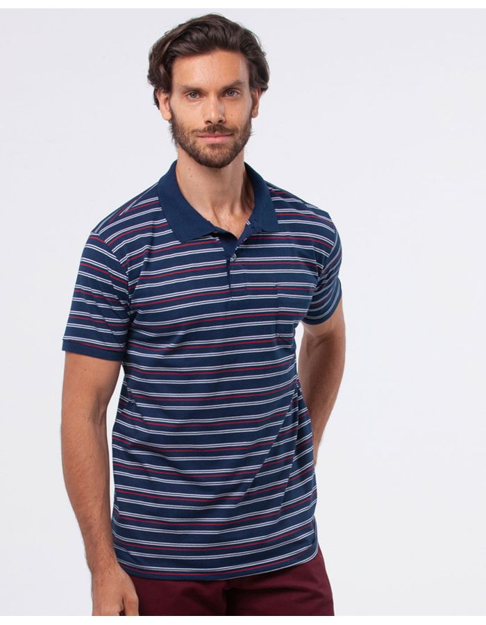 Polo-Masculina-Listrada-Marinho