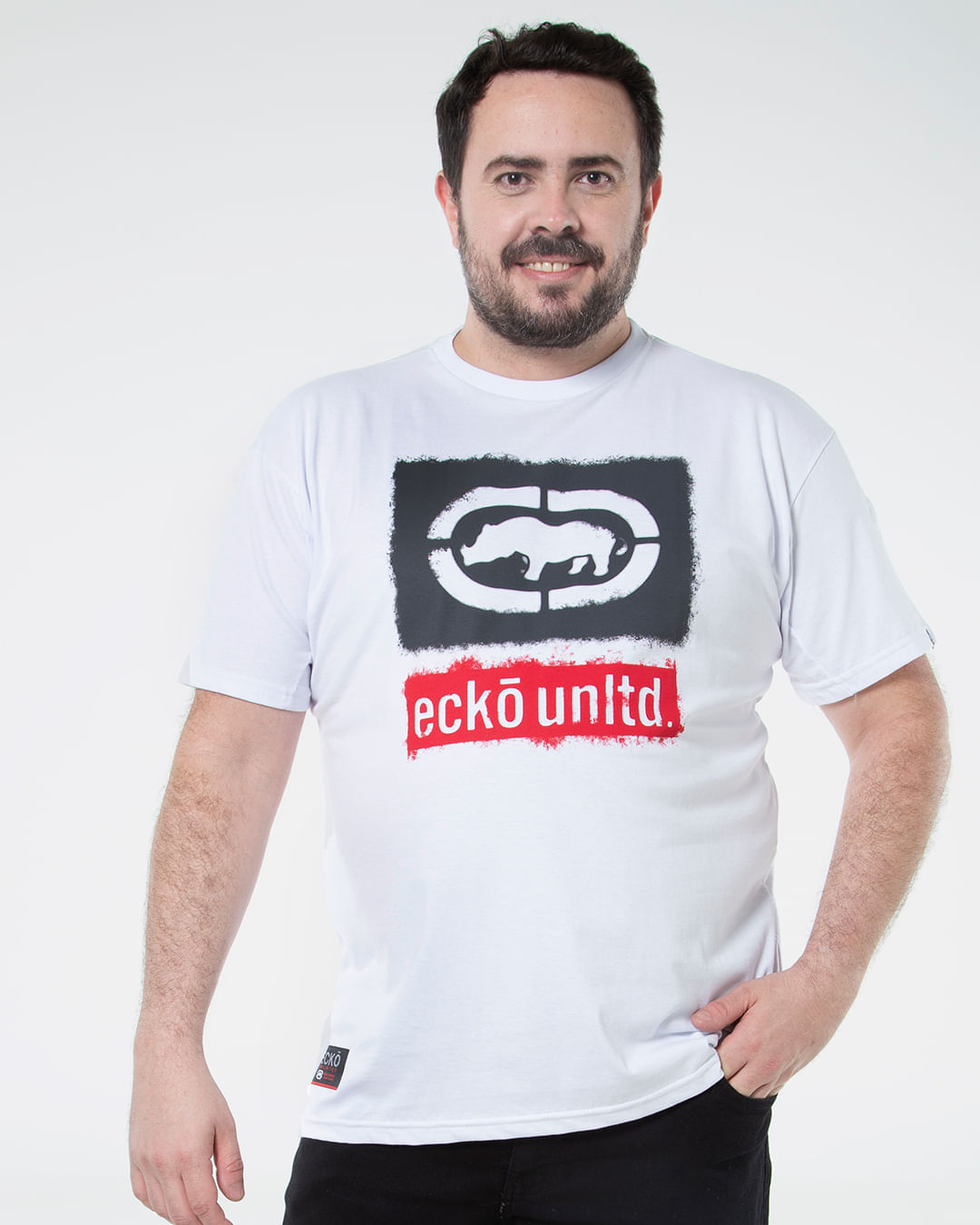 Camiseta-Masculina-Plus-Size-Estampada-Ecko-Branca