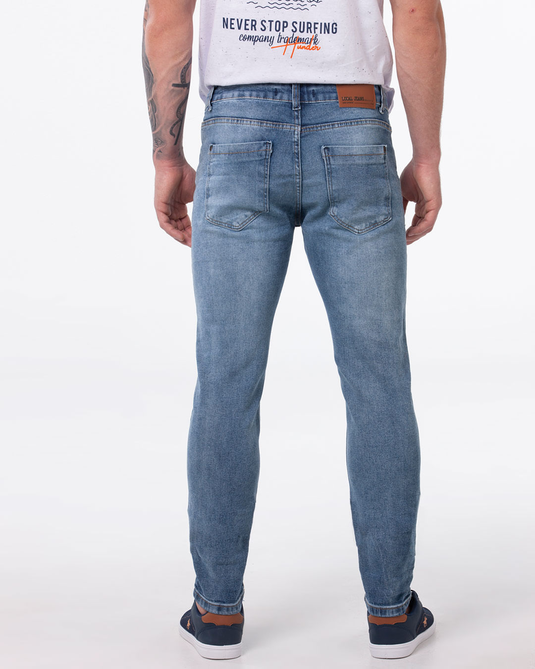 Calca-Jeans-Masculina-Elastano-Com-Puidos-Azul-Claro