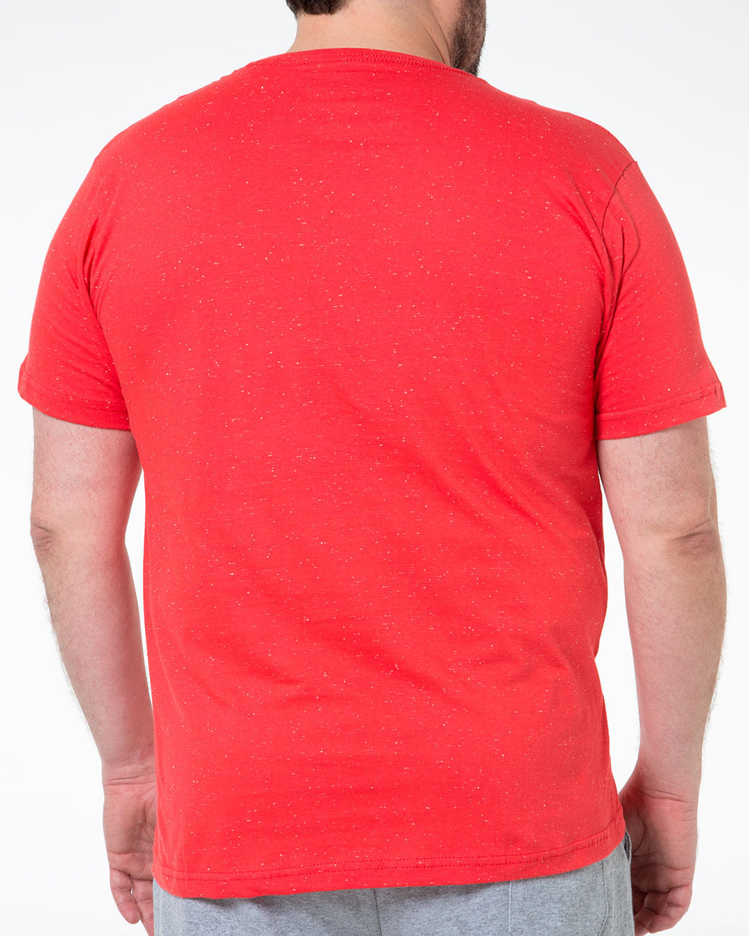 Camiseta-Masculina-Plus-Size-Malha-Botone-Coral