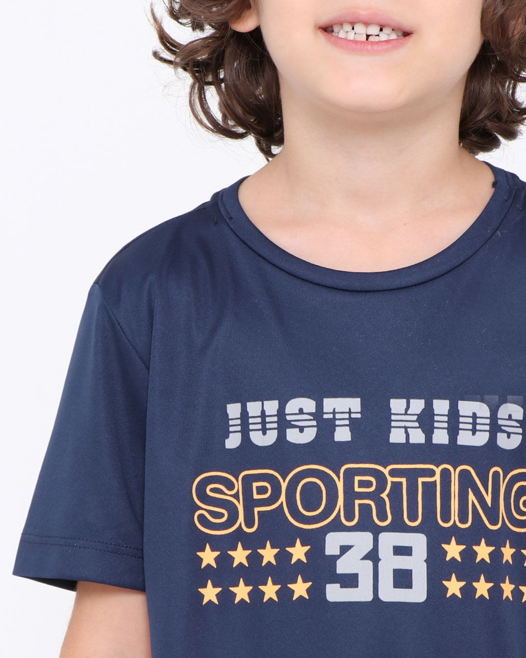 Camiseta-Infantil-Manga-Curta-Sporting-Azul-Marinho