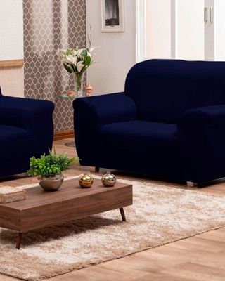 Kit-Capa-Para-Sofa-Ideal-Para-2-E-3-Lugares-Liso-King-Azul-Escuro