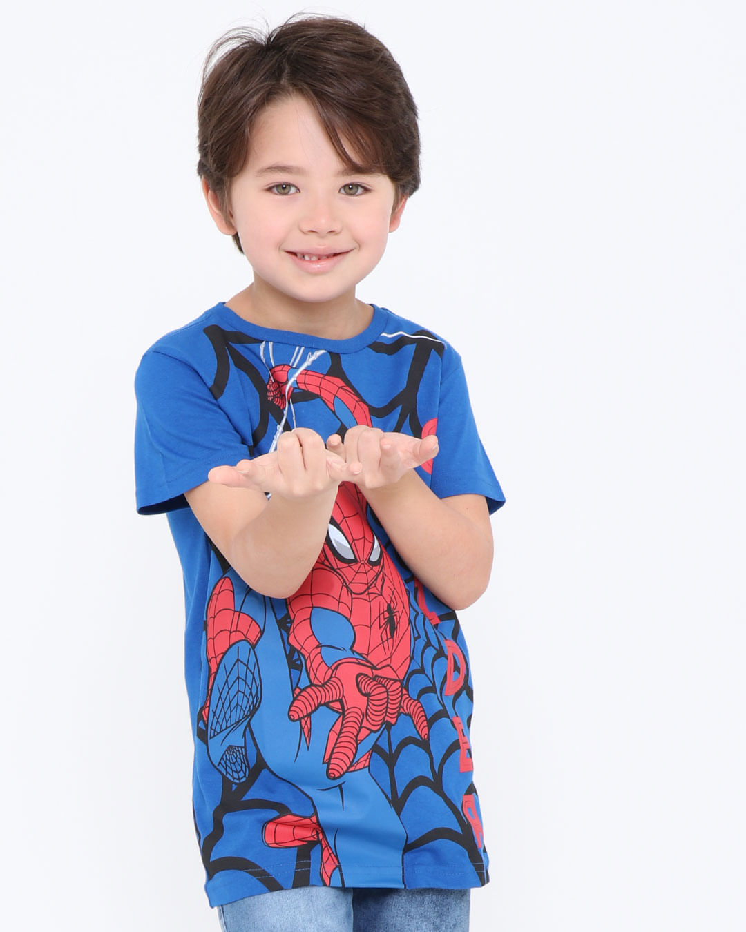 Camiseta-Infantil-Homem-Aranha-Marvel-Azul