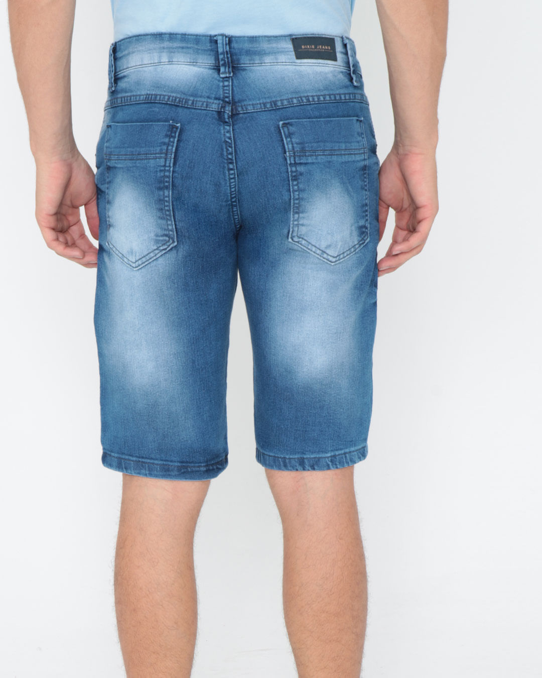 Bermuda-Jeans-Masculina-Elastano-Delave-Azul