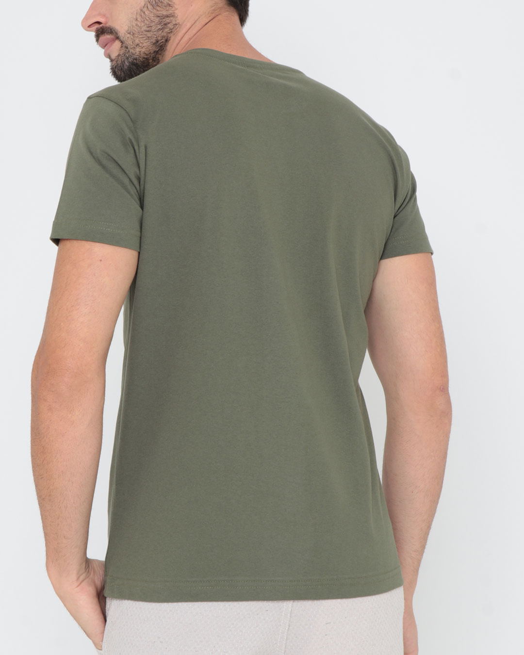 Camiseta-Manga-Curta-Estampa-Moto-Verde