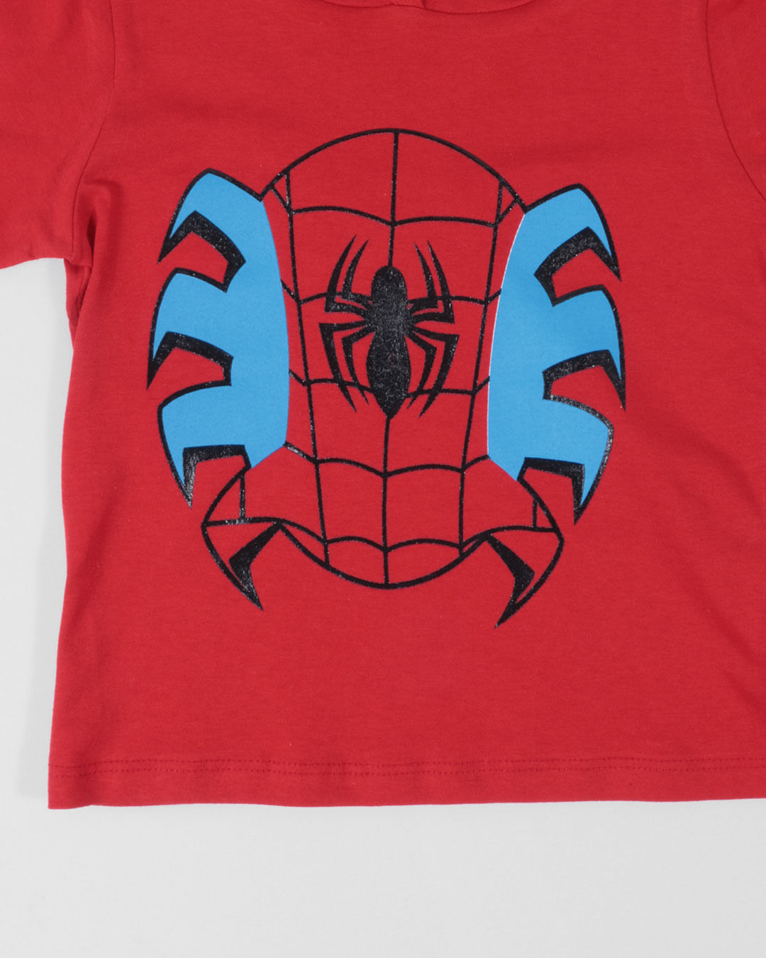 Camiseta-bebe-estampa-Homem-Aranha-vermelho