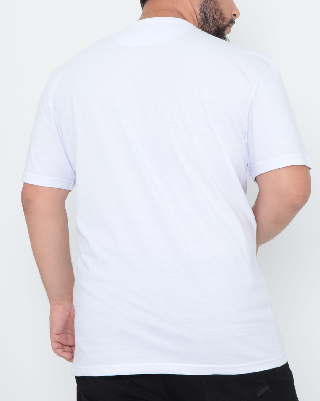 Camiseta-Plus-Size-Manga-Curta-Estampa-Caveira-Branca