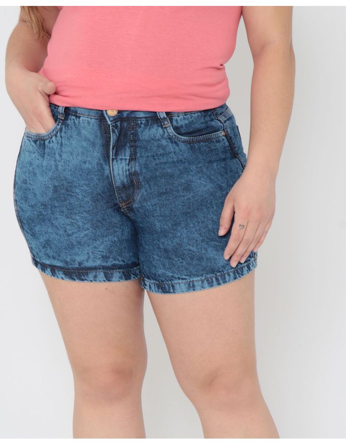 Short-6750045-Jeans-Tg---Blue-Jeans-Medio