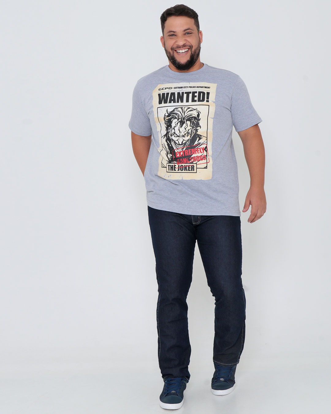 Camiseta-Wm520015-Coringa-Wanted-Plus---Cinza-Claro