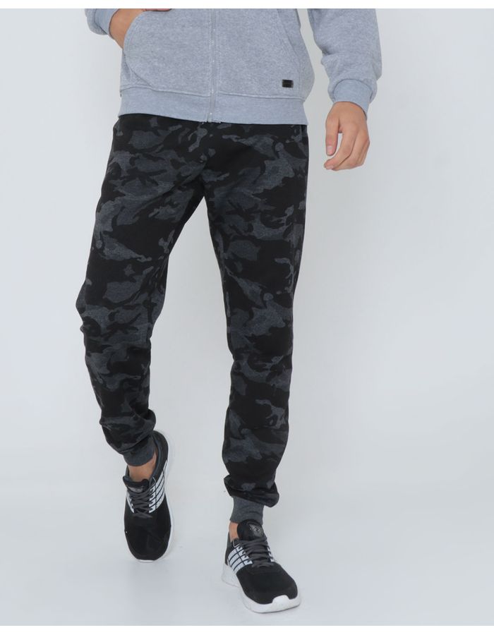 Calca-0011505-Jogger-Camuflada---Mescla-Escuro