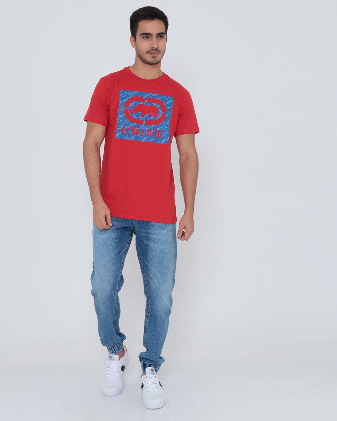 Camiseta-Basica-K021a-Ecko---Vermelho-Medio