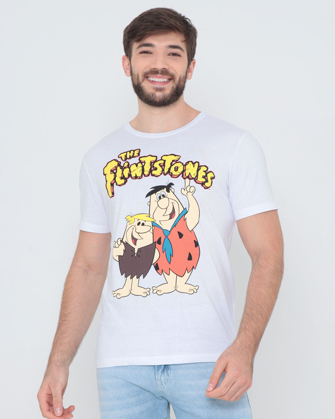 Camiseta-Trw121123-Flintstones--Mc---Branco