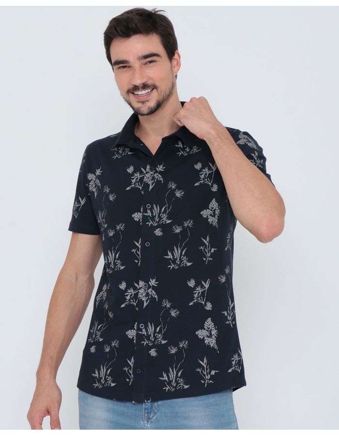 Camisa-Mc-Malha-Floral-Marinh-Tt448-Pgg---Marinho