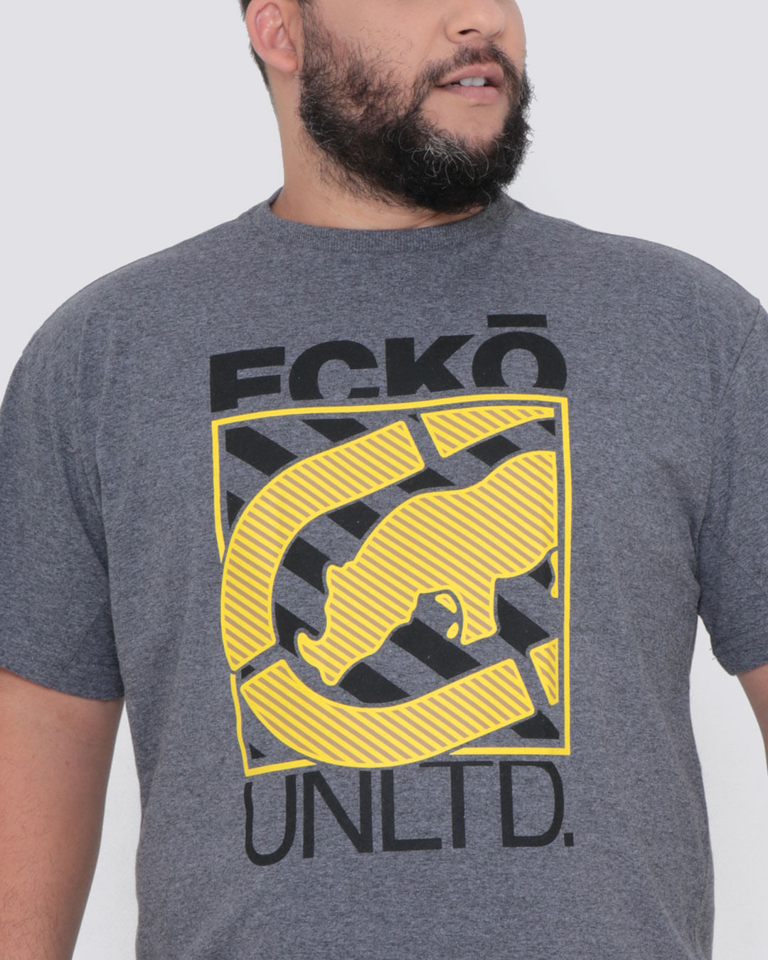 Camiseta-Ecko-Especial-K642a-Plus-Ec---Cinza-Medio