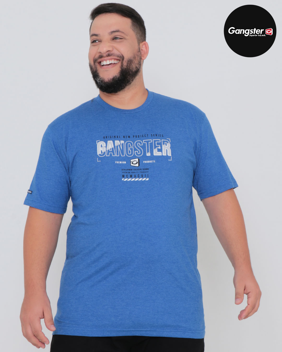 Camiseta-50011146-Gangster-Plus---Azul-Medio