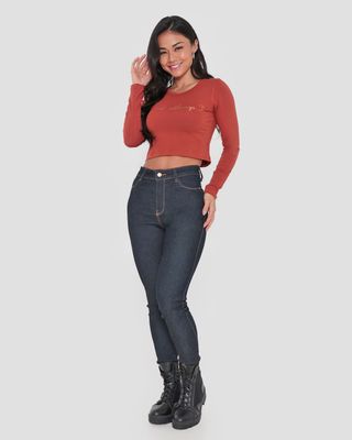 Calca-52787-Jeans-Cigocre-Fem-Ad---Blue-Jeans-Escuro