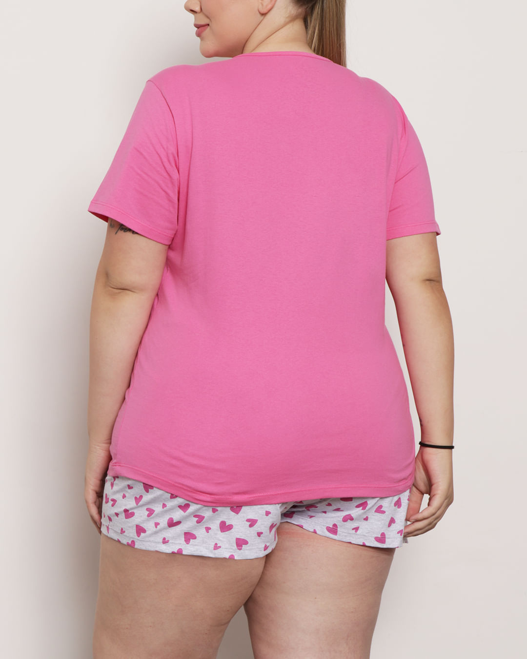 Short-Doll-Tg-Mc-Hello-Kitty-14b---Rosa-Escuro