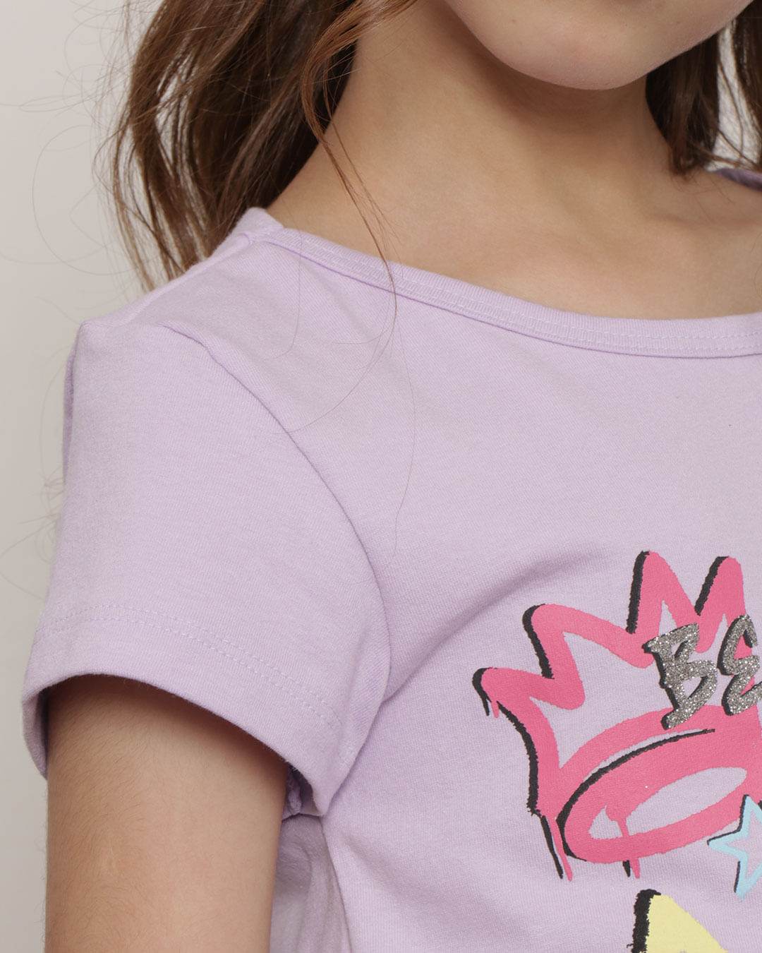 Camiseta-Infantil-Manga-Curta-Believe-In-Your-Dreams-Lilas