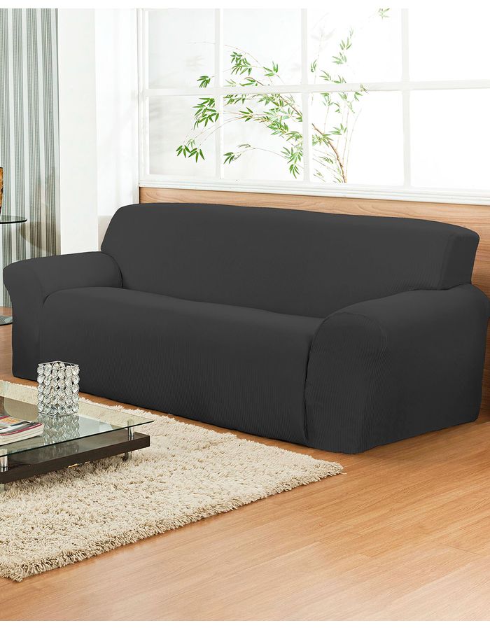 Capa-Sofa-Canelada--3-Lug-Preto---Preto