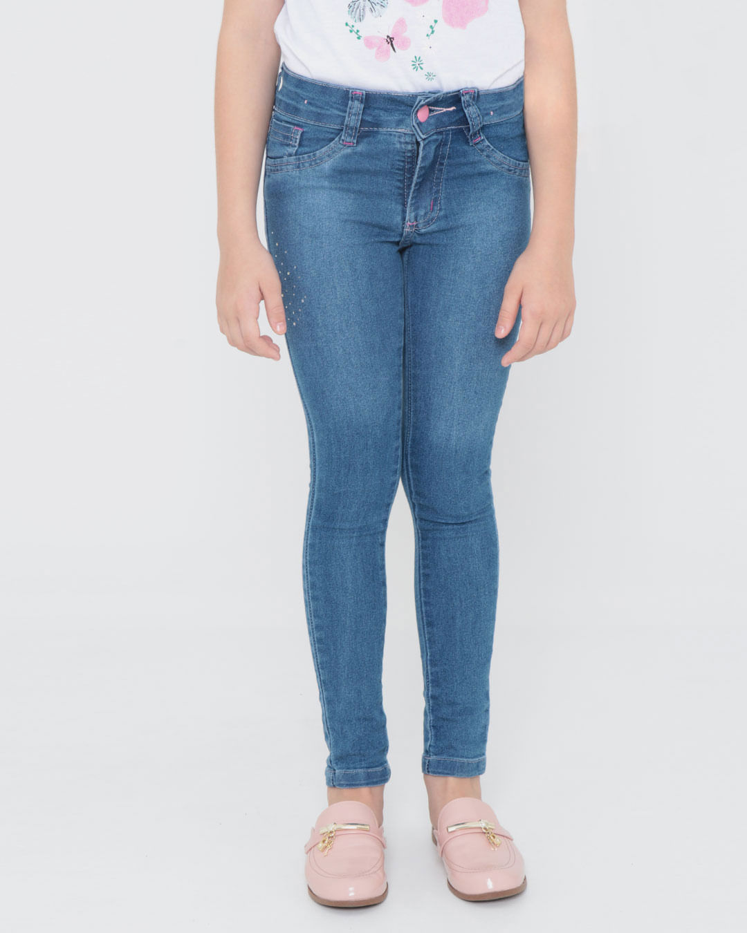 Calca-Jeans-Infantil-Strass-Azul