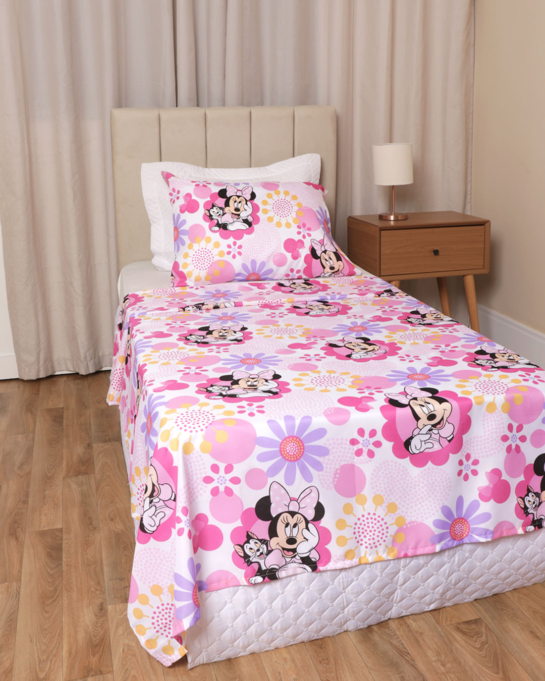 Jg-Cama-Solt-Minnie-Flowers-2pcs---Sortido