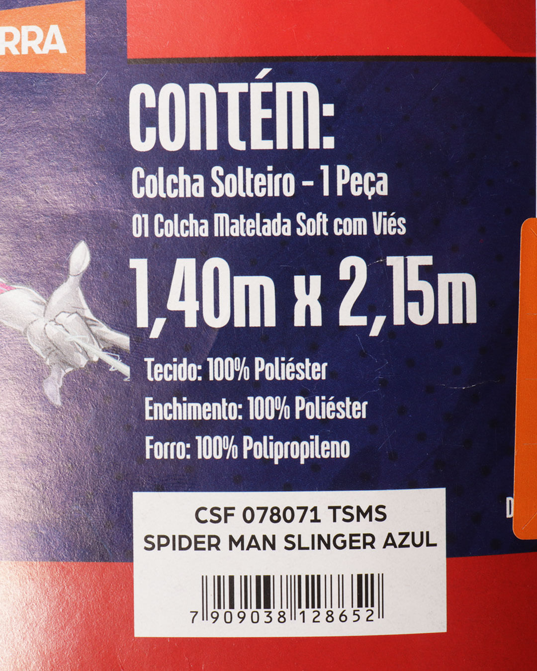 Colcha-Soft-Solt-Spider-Man-Slinger---Sortido