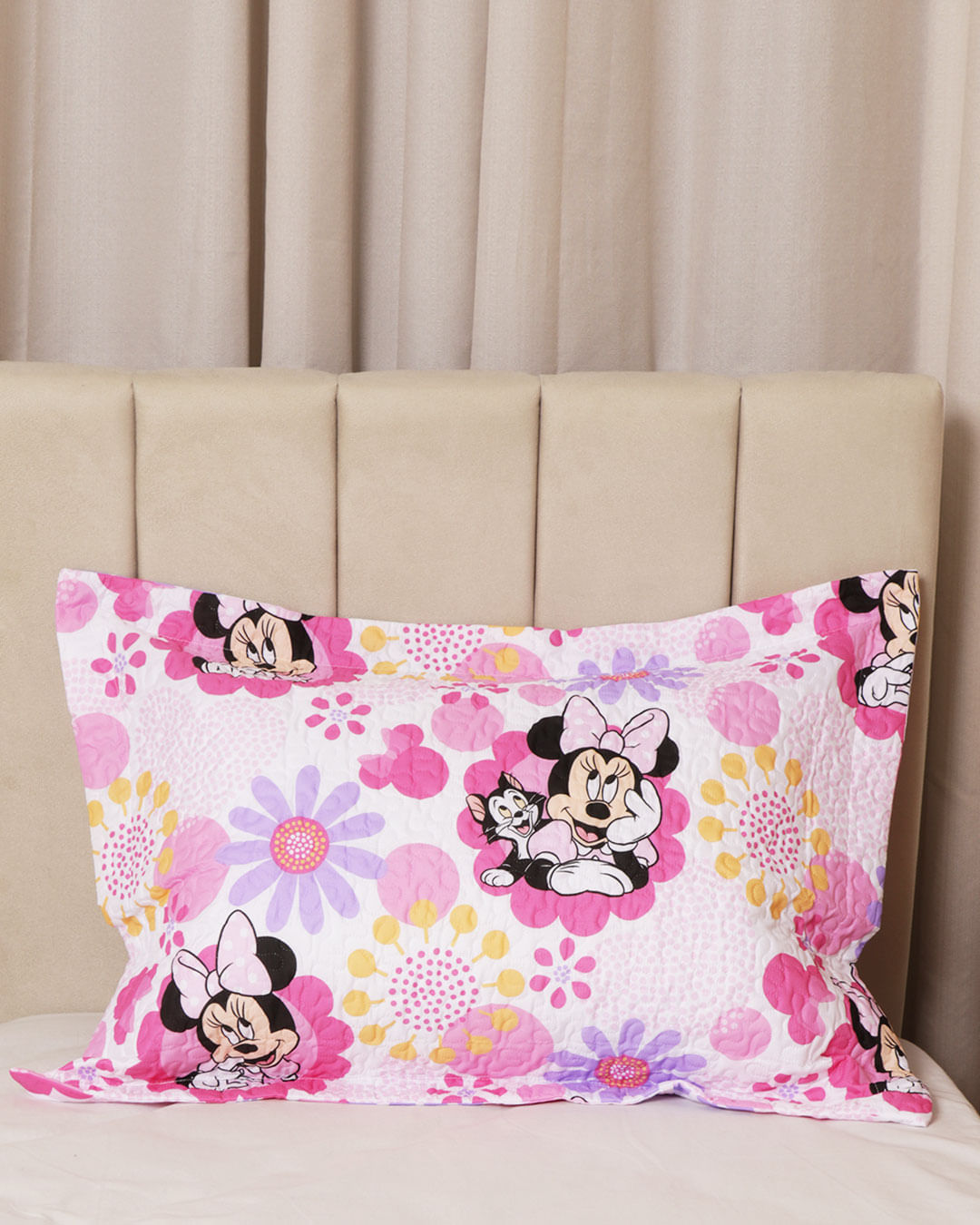 Porta-Trav-Minnie-Flowers---Rosa-Claro