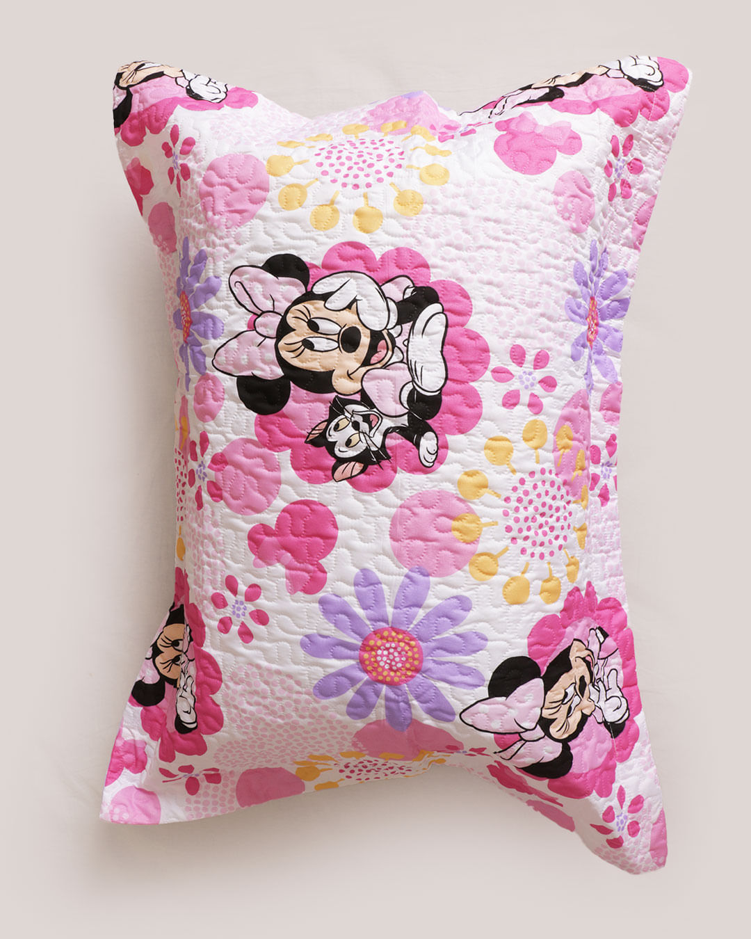 Porta-Trav-Minnie-Flowers---Rosa-Claro