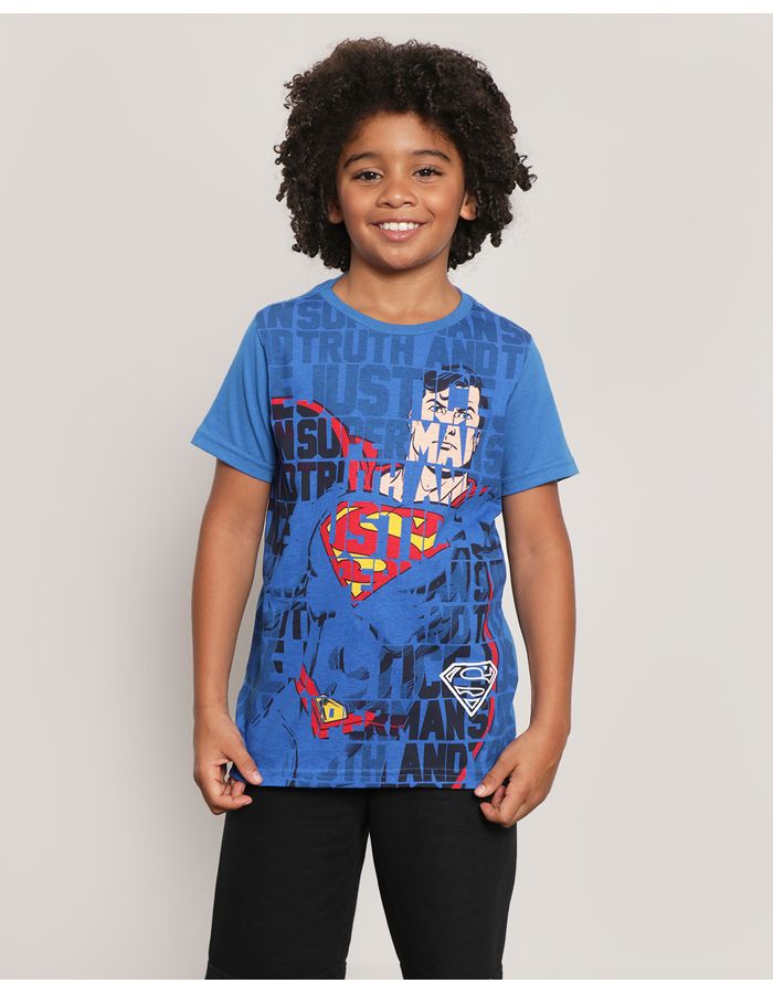 Camiseta-3rs13950-Mc-M-410-Superman---Azul-Medio