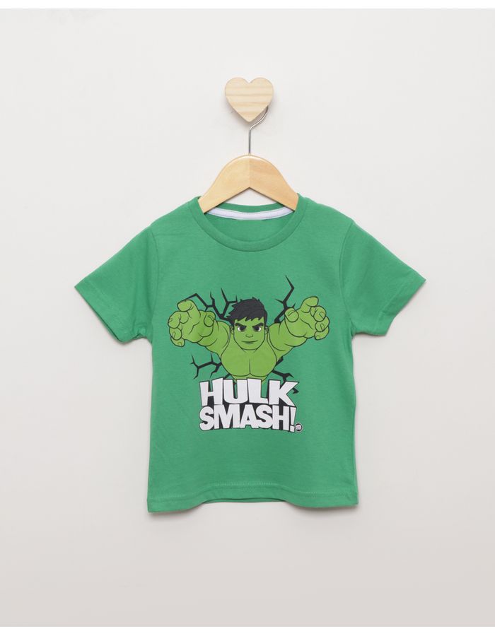 Camiseta-Mc-Ch37025-Hulk-Masc-13---Verde-Escuro