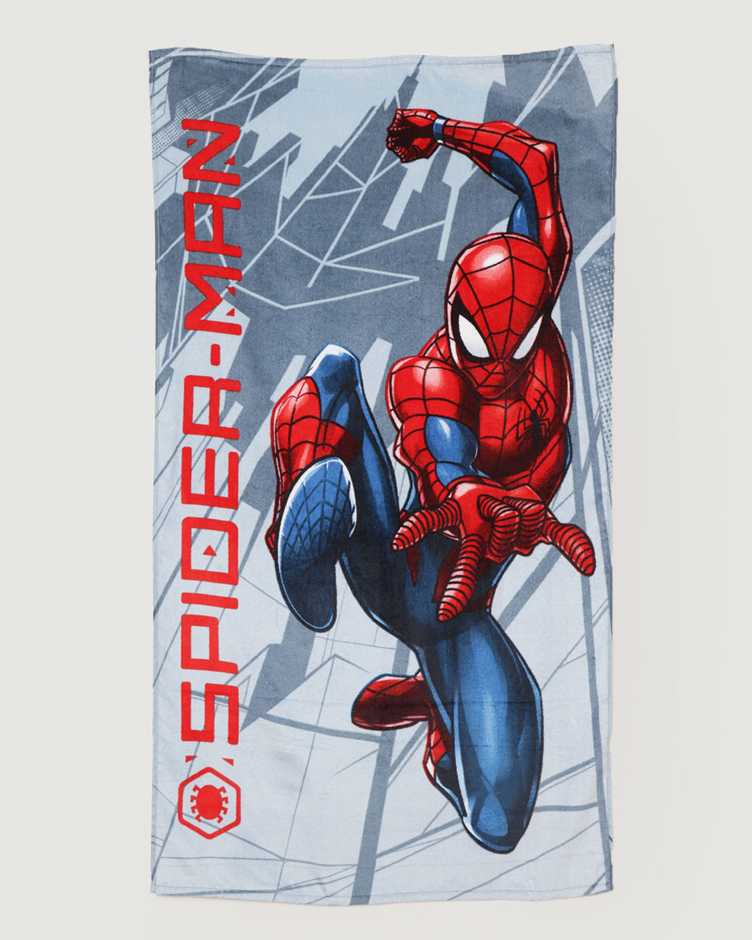 Toalha-Bh-Veludo-70x130-Spider-Man-Sling---Cinza-Medio