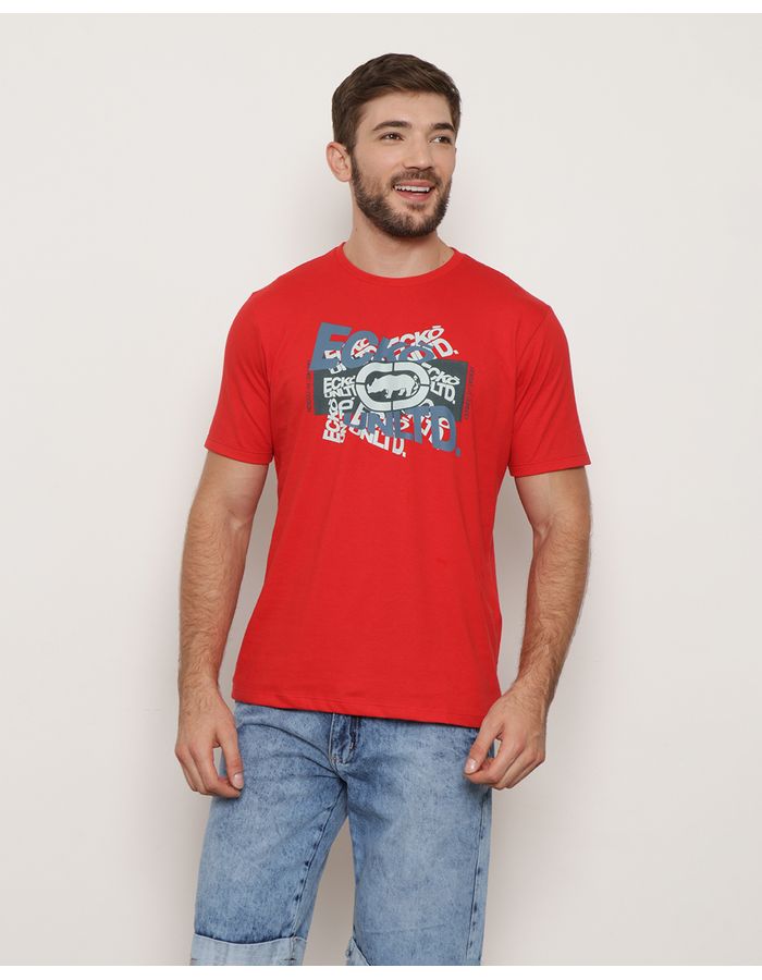 Camiseta-Basica-Ecko-J185a-Pgg---Vermelho-Medio