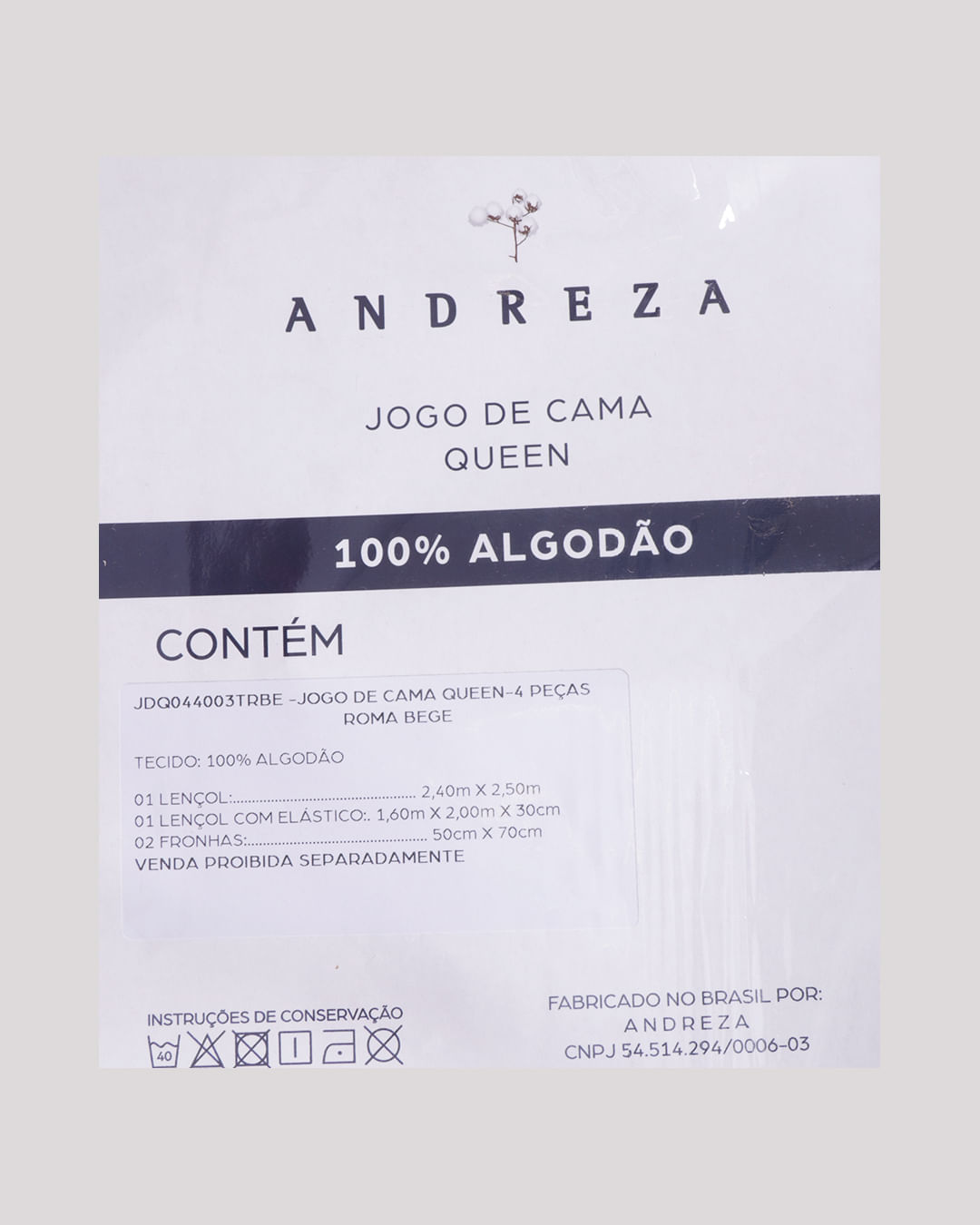 Jg-Queen-Roma-Bege---4-Pc---Bege-Claro