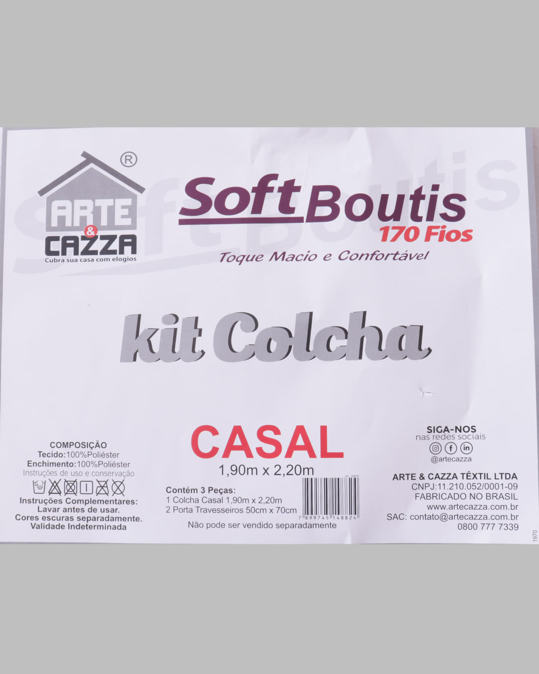 Kit-Colcha-Casal-Ultrassonica---Branco-Floral