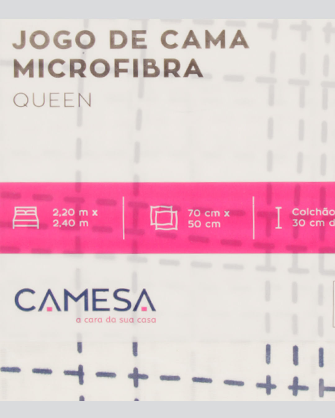 Jogo-De-Cama-Queen-Micro----4-Pecas---Off-White-Listrado