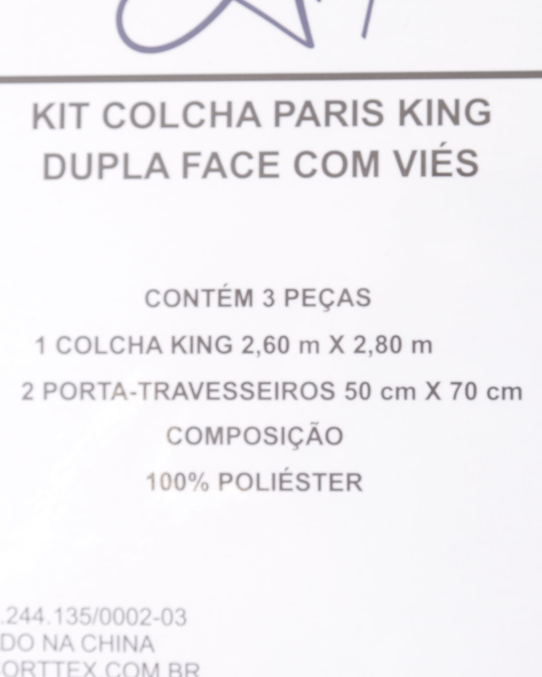 Kit-Colcha-Ks-Paris--Corttex-S17-260-M---Branco-Outros