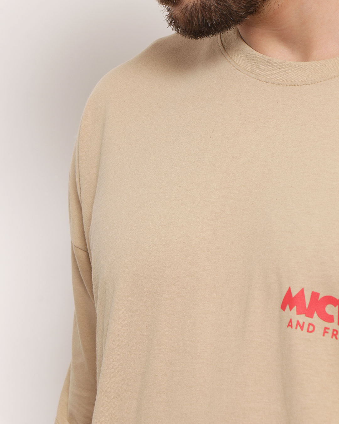 Camiseta-Mickey--Friends-T38641-Pgg---Bege-Medio