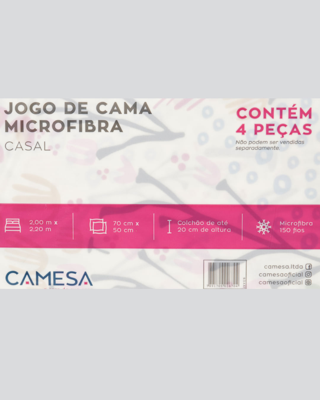 Jogo-De-Cama-Casal-Micro----4-Pecas---Amarelo-Outros