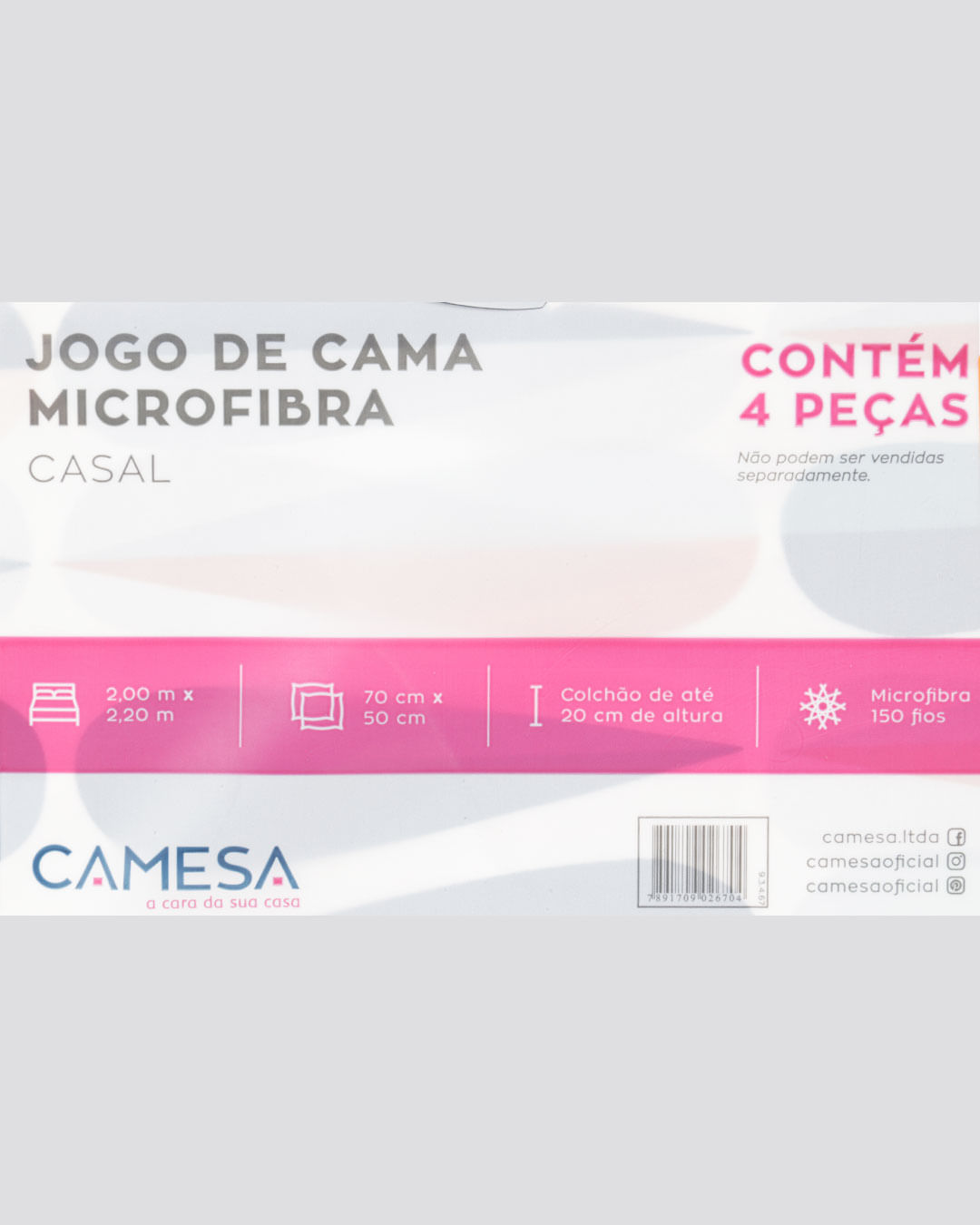 Jogo-De-Cama-Casal-Micro----4-Pecas---Branco-Outros