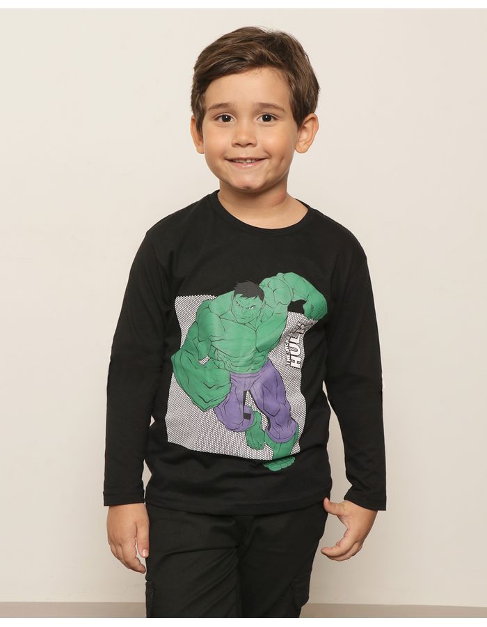 Camiseta-Ch30410-Ml-M410-Hulk---Preto