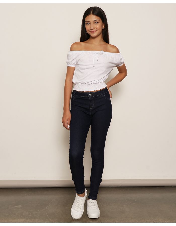 Calca-10019-6812-Jeans-Crop-F-1016-Le---Blue-Jeans-Escuro