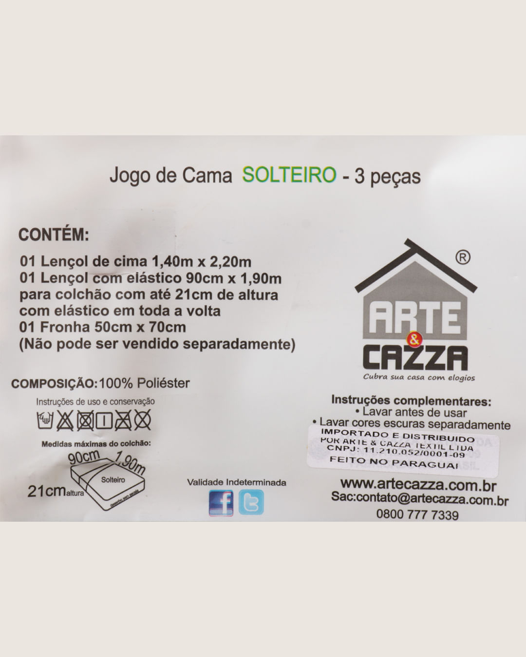 Jogo-Cama-Solteiro-3-Pcs-Cord-Juditi---Cinza-Claro