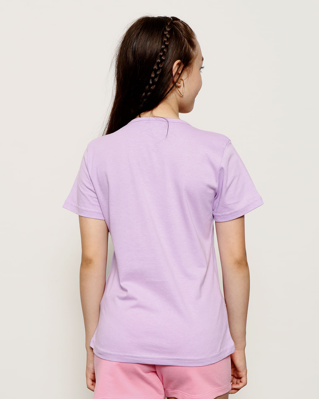 Camiseta-Juvenil-Menina-Warner-Rick-e-Morty-com-Estampa-Frente-Lilas