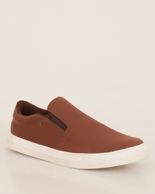 Slipon-7065-Ocre---Marrom-Medio