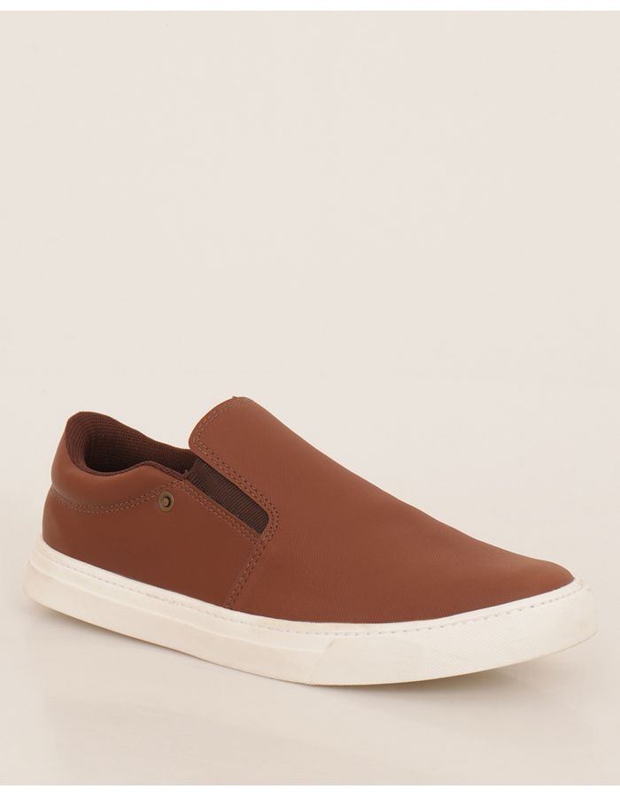 Slipon-7065-Ocre---Marrom-Medio