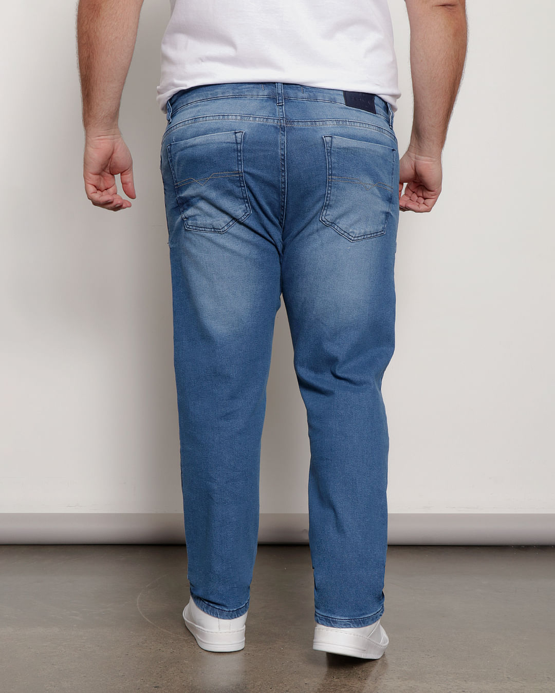 Calca-Jeans-Plus-Size-Masculina-Slim-Com-Puidos-Azul